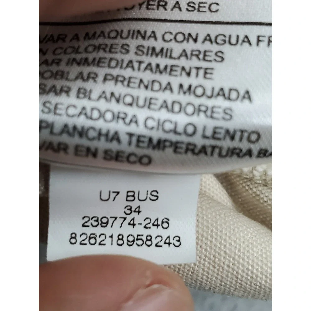 Nike Men Shorts 34 Beige Bermuda Grunge Skater Y2K 14